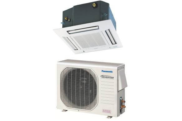 Panasonic 4-Way Ceiling Cassette Cool & Heat System E18RB4U