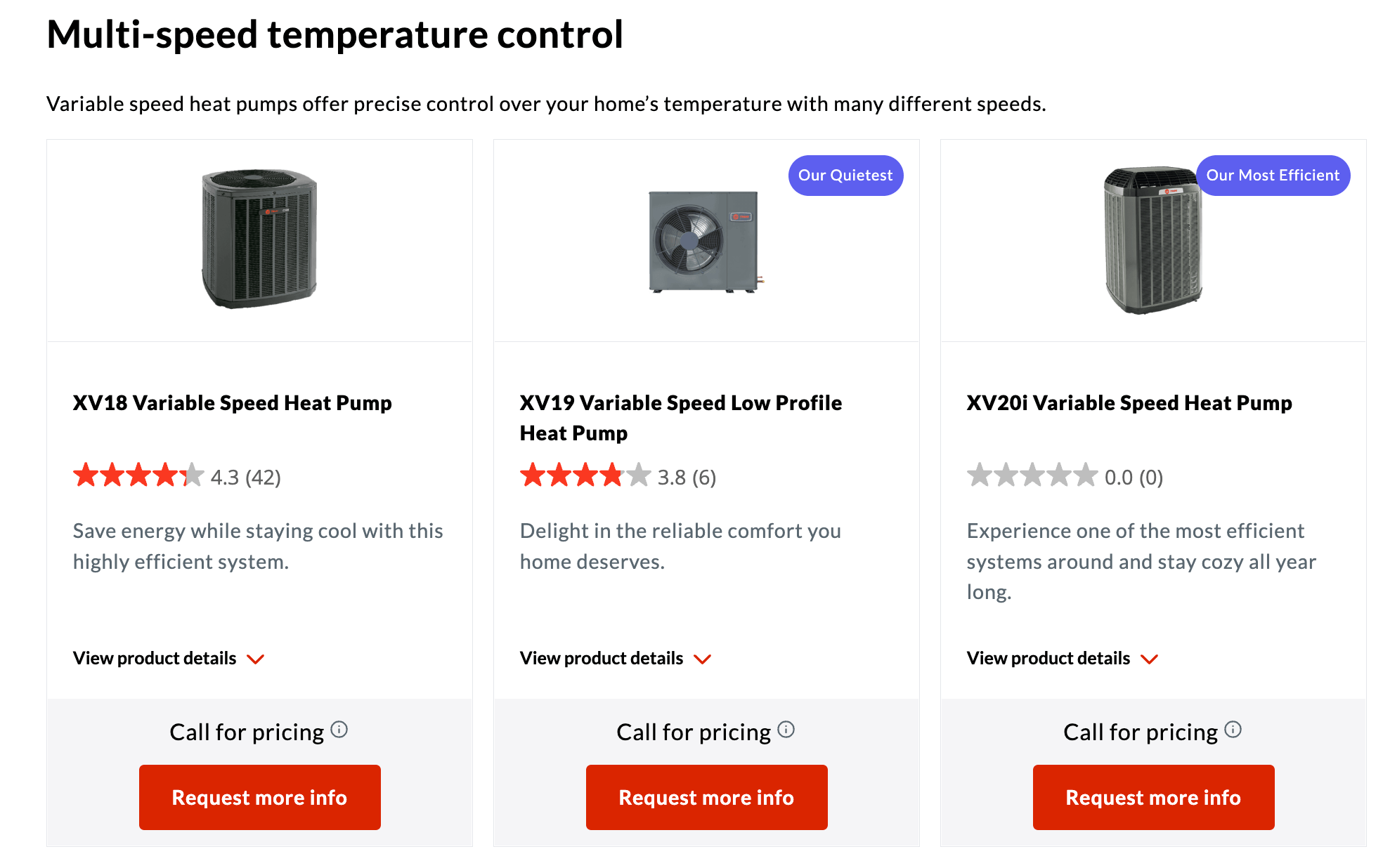 TRANE HEAT PUMP MODELS