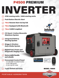 Inverter-Portable-generator-grey-county-4500-
